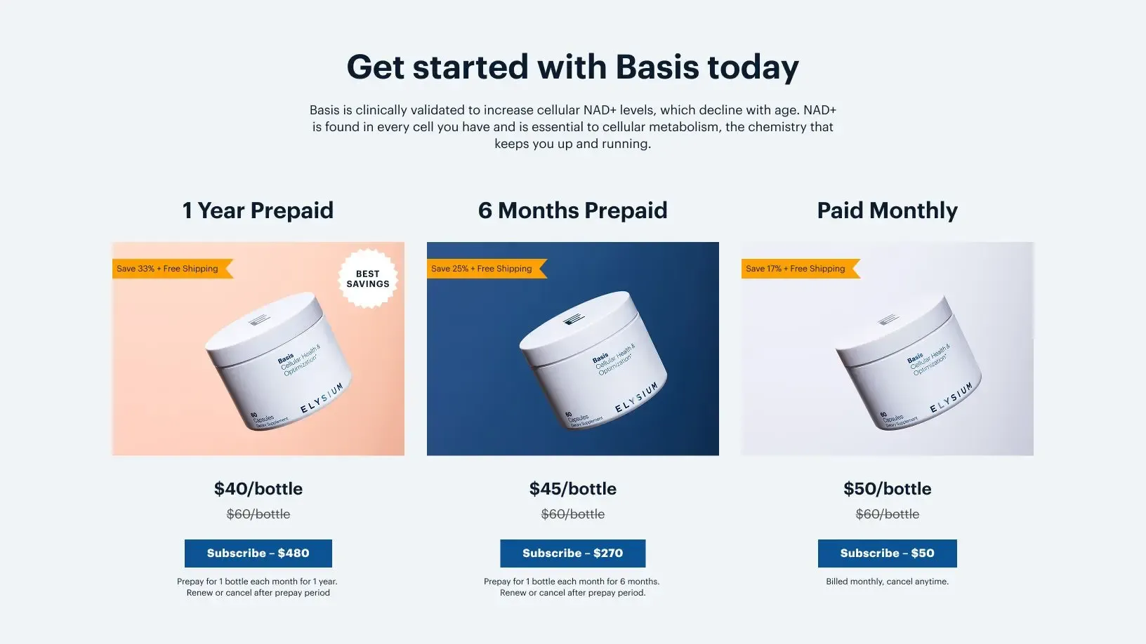 Product selector section in desktop, tablet, and mobile view